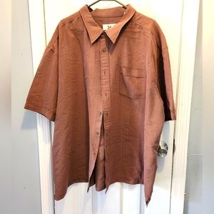 Los Angeles short sleeve button up shirt